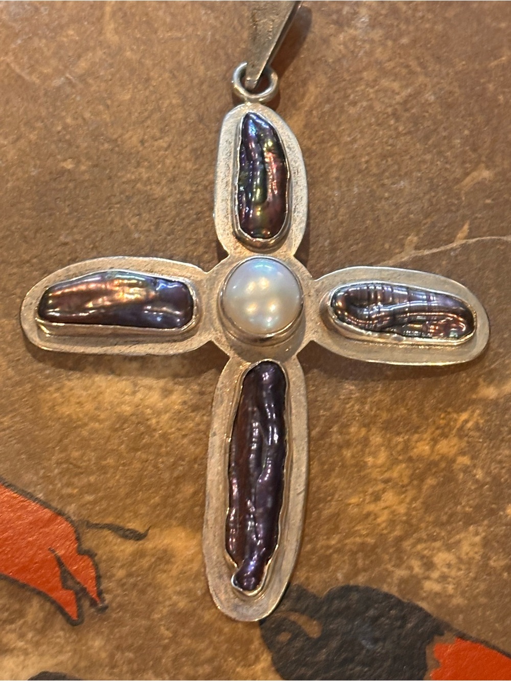 Custom made 950 Oscar’s sterling necklace